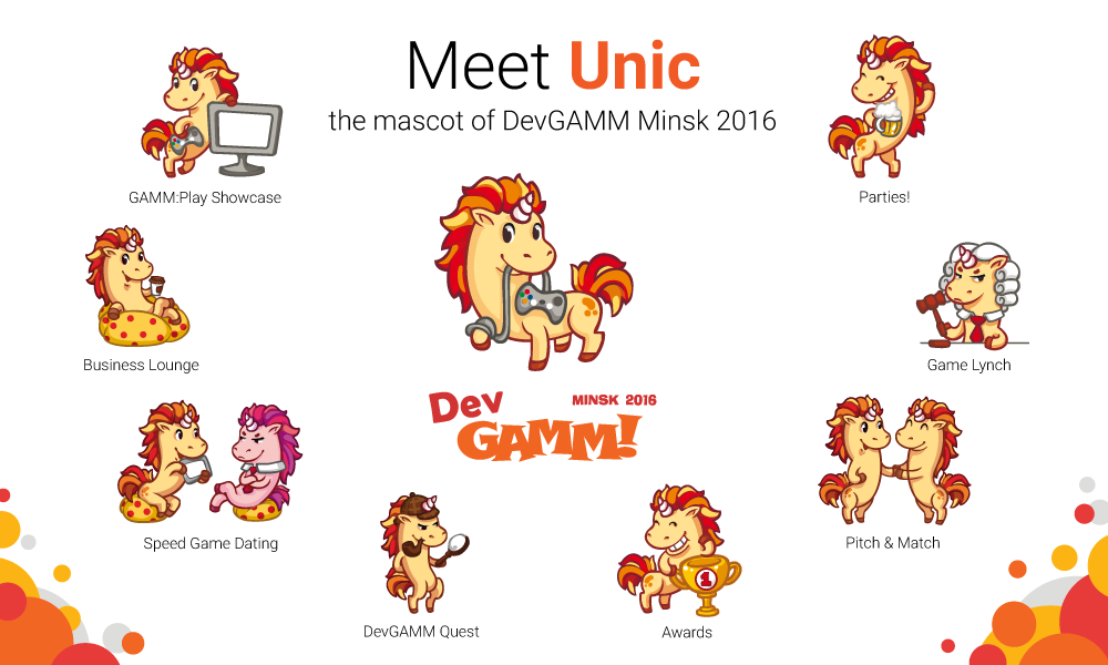 You are currently viewing Meet Unic, DevGAMM’s new mascot