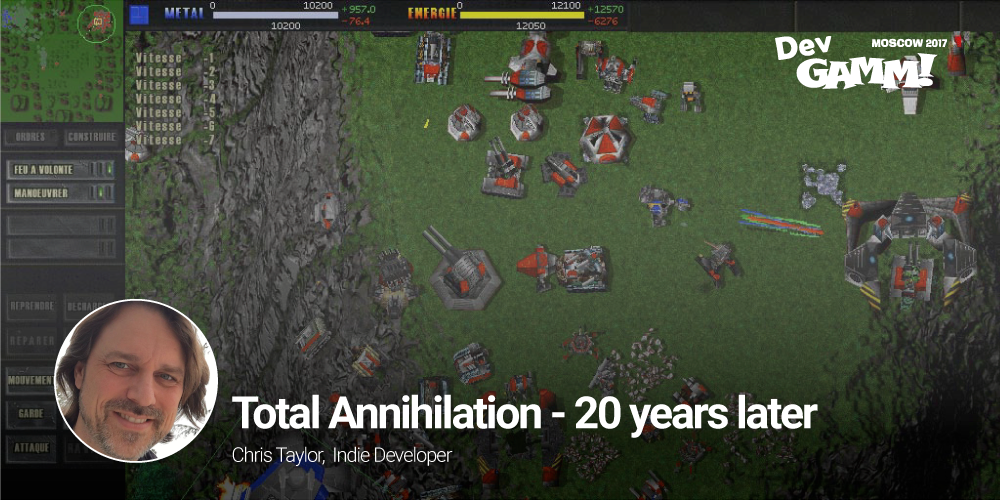 You are currently viewing Крис Тейлор: Total Annihilation — 20 лет спустя